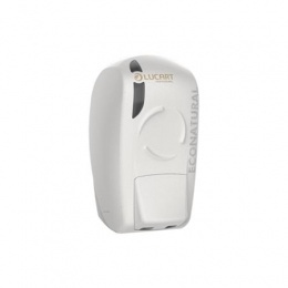 Hab- és folyékony szappan adagoló, LUCART "EcoNatural Flow 400", fehér